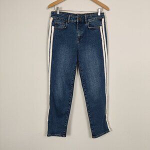 Joe Fresh Women's High Rise Crop Jeans Size 29 Cotton Denim Pants